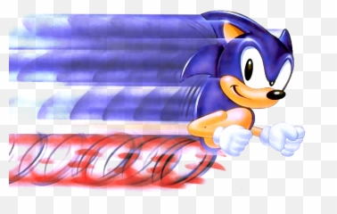 Hedgehog - Sonic Running Super Fast Png,Sonic Running Png