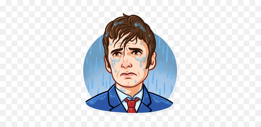 Crying Man Png Picture - Cartoon,Crying Man Png