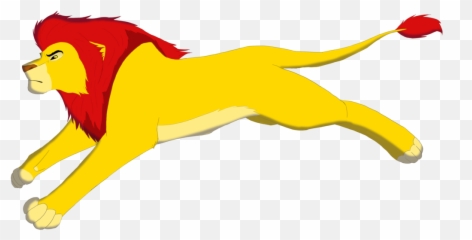 Mufasa Simba Yellow Mammal Png Image - Lion King Mufasa Running,Mufasa Png