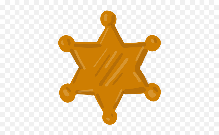 Sheriff Badge Cowboy - Wild West Sheriff Badge Clip Art Png,Sheriff Badge Png