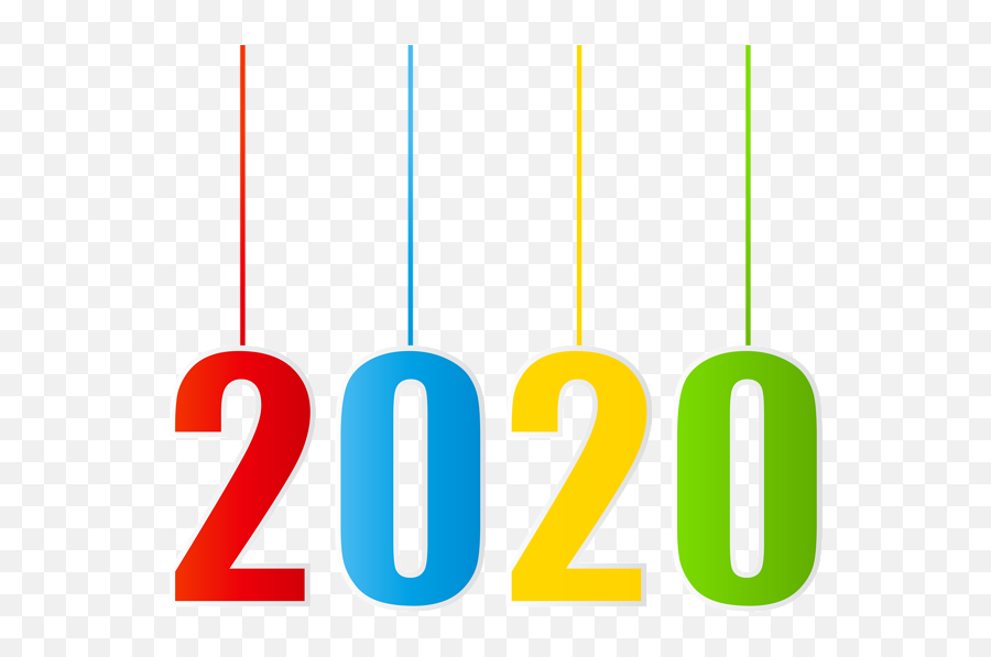 2020 Year Png - New Year 2020 Hanging,2020 Png
