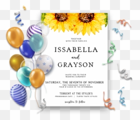 Fortnite Game Birthday Invitations - Balloon png