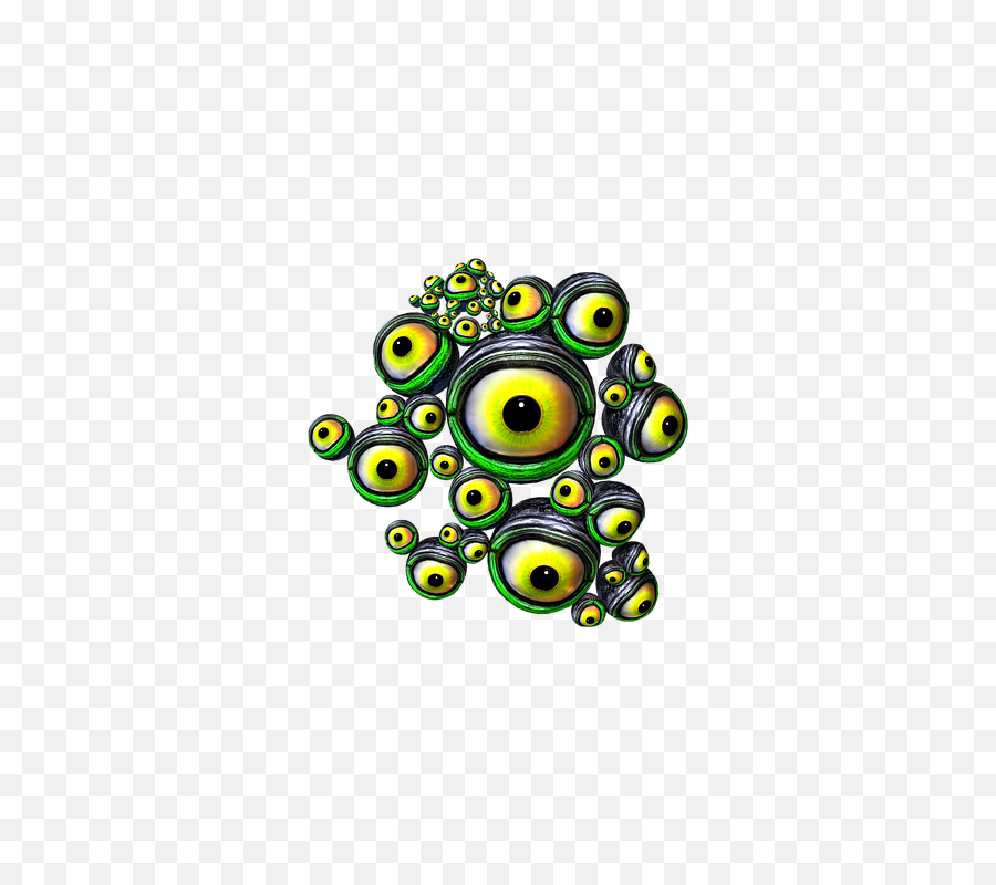 Monster Cartoon Eyeballs Full Size Png Download Seekpng - Clip Art,Monster Eyes Png