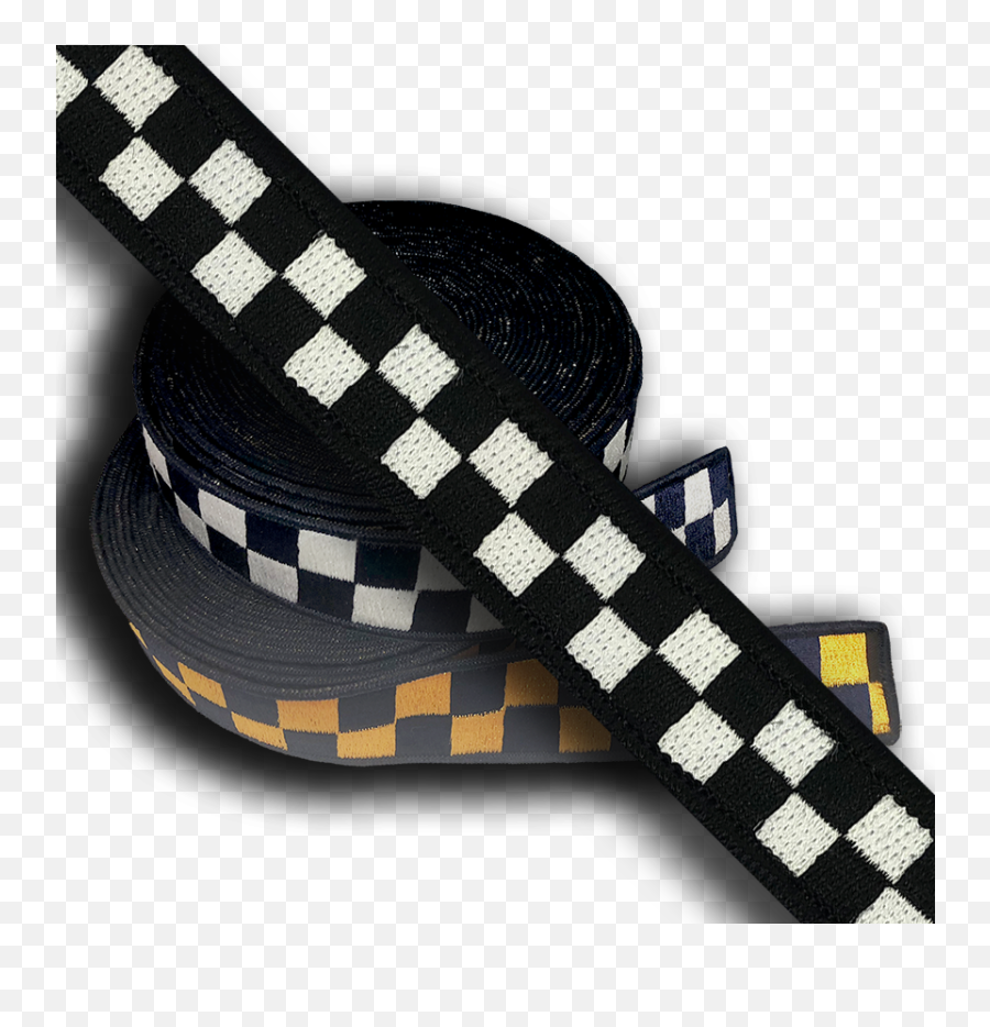Chicago Police Checker Sillitoe Tartan Hatband Material Black U0026 White Size 75 - Chicago Police Checkerboard Png,Cop Hat Png