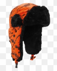 Pilot Camo Hat Products Swedteam - Swedteam Pilot Camo Blaze Camo Large Blaze Bushwear Png,Ushanka Png