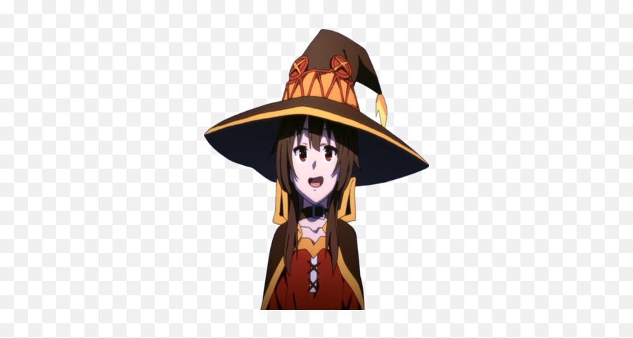 Here Is The Smug Anime You Ordered - Konosuba Megumin Anime With The Witch Png,Megumin Png