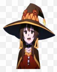 Here Is The Smug Anime You Ordered - Konosuba Megumin Anime With The Witch Png,Megumin Png
