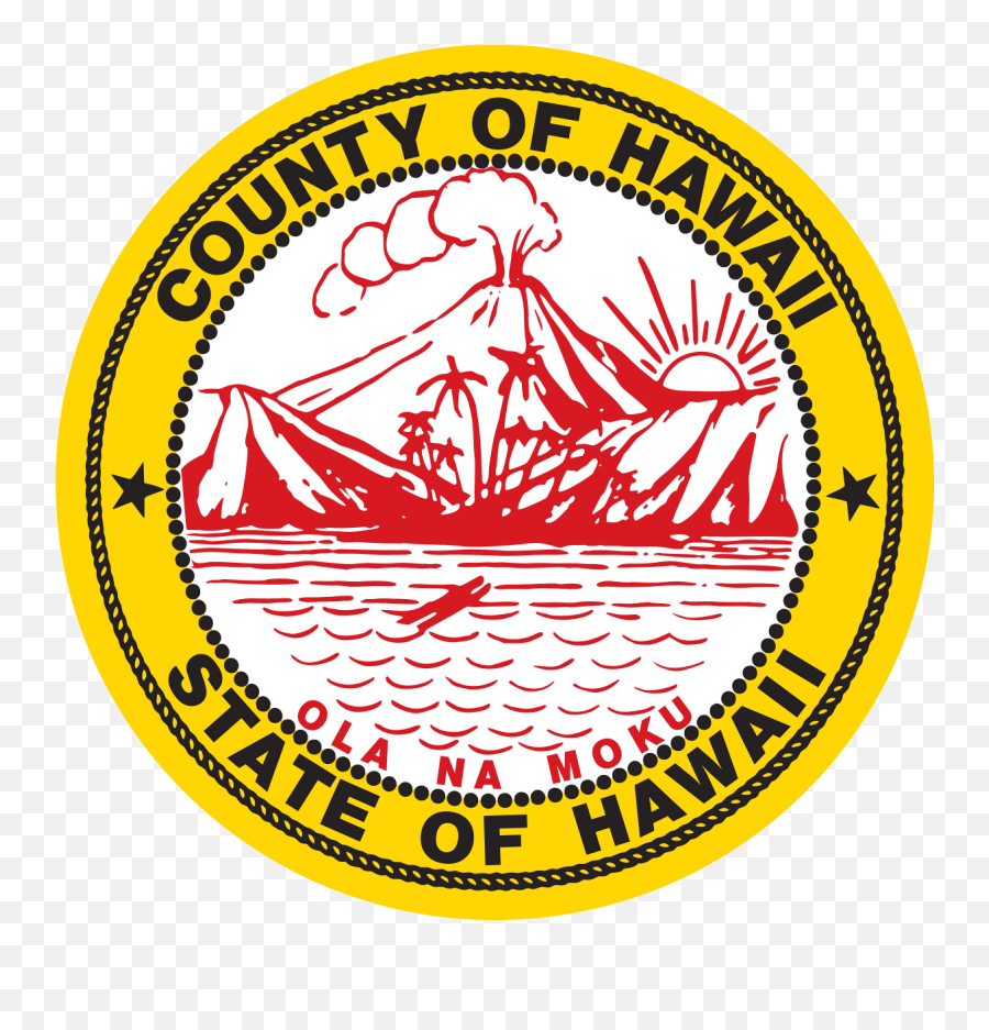 Hawaii - Countylogopng Knwb County Of Hawaii Logo,Hawaii Png