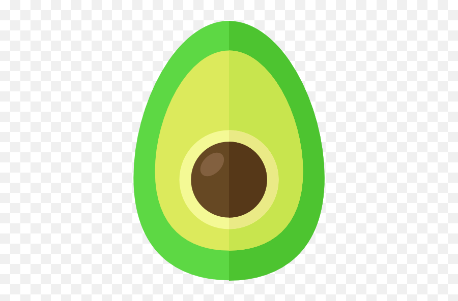 Download Free Avocado Icon - Avocado Flat Icon Png,Aguacate Png