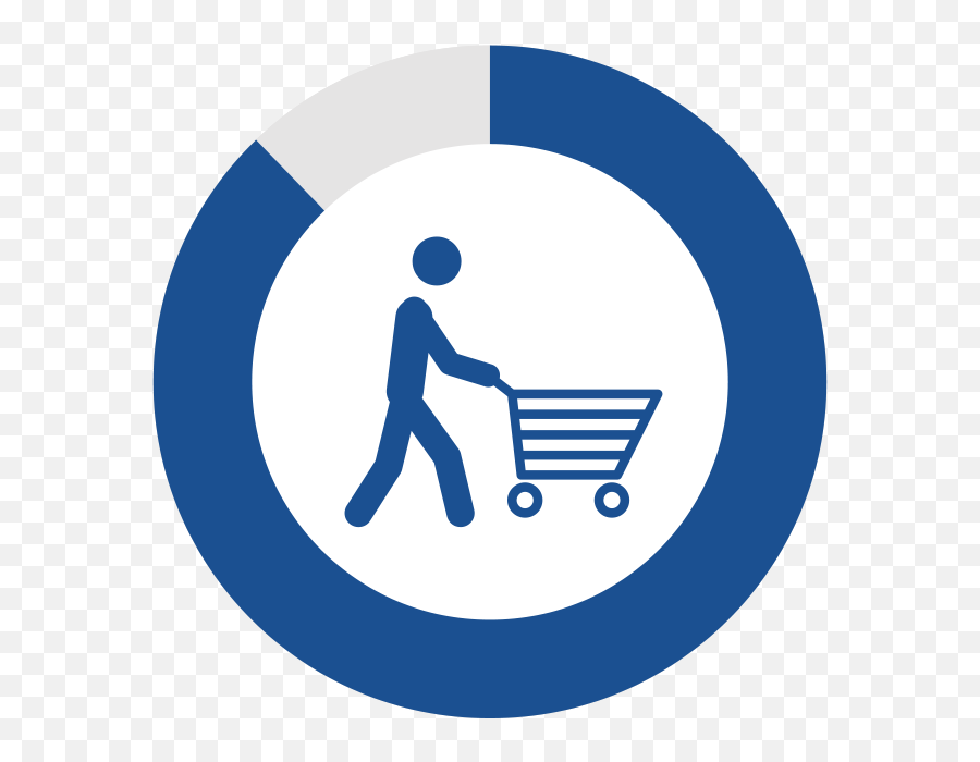 Inclusive Design - Shopping Cart Clipart With Person Png Icon Transparent Shopping Png,People Shopping Png