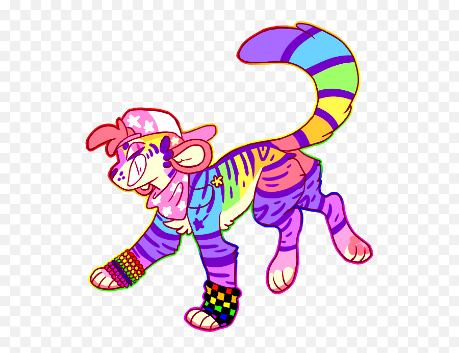 Lisa Frank Oc Tbh Sparkledogs Are - Sparkledog Fursona Png,Lisa Frank Png