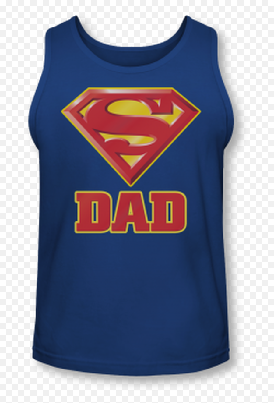 Superman Super Dad Adult Tank Top - Super Dad T Shirt Png,Supermans Logo
