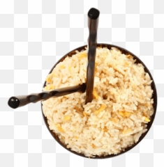 Palillos Verticales En Bol De Arroz Png - Chopsticks,Arroz Png