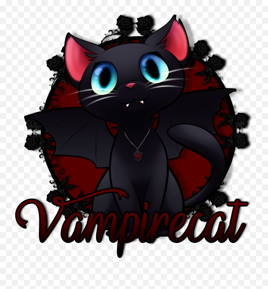 Vampire Cat - Fictional Character Png,Vampire Icon Tumblr