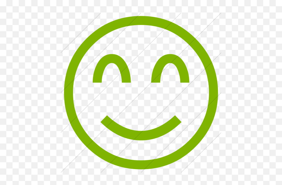 Iconsetc Simple Green Classic Emoticons Smiling Face With - Dot Png,Smile Face Icon