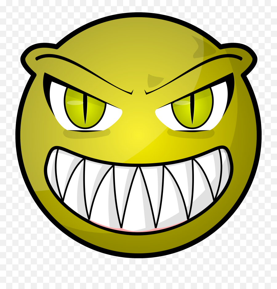Clipart Of Scared Face - Scary Face Clipart Png,Scared Emoji Png