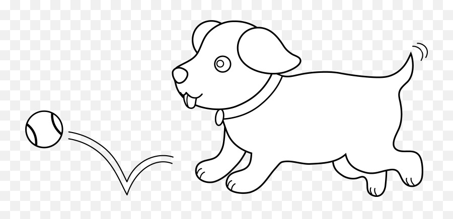 Cute Puppies Png Black And White Transparent - Clip Art,Funny Dog Png