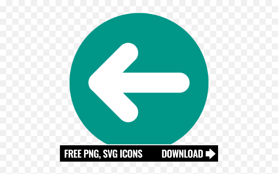 Free Left Arrow Png Svg Icon In 2021 Online - Dot,Arrow Icon Png Free
