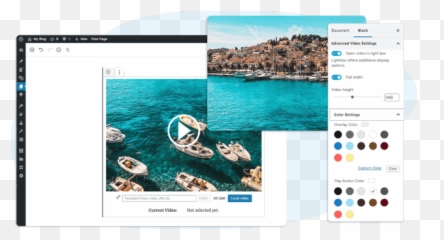 Advanced Video Block In The Gutenberg Plugin - Language png
