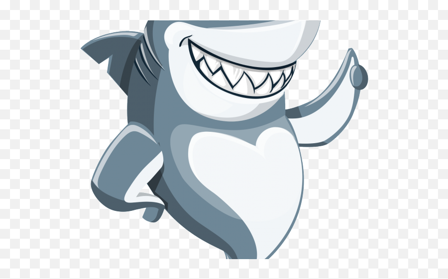 Shark Cute Vector Png Clipart - Shark Clip Art Transparent Background,Shark Png