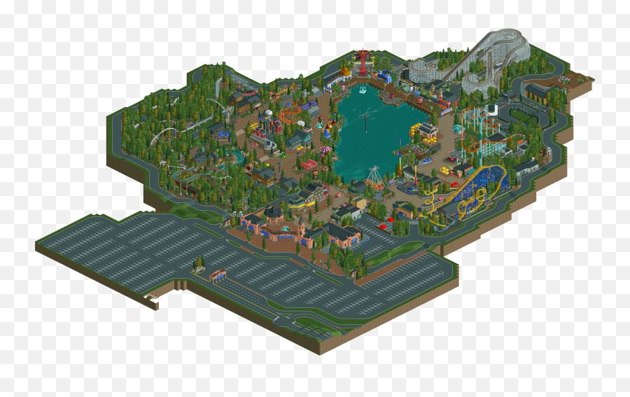 Are There Any Videos Of These Very Realistic Parks Operating - Rollercoaster Tycoon 2 Realistic Parks Png,Rct2 Icon