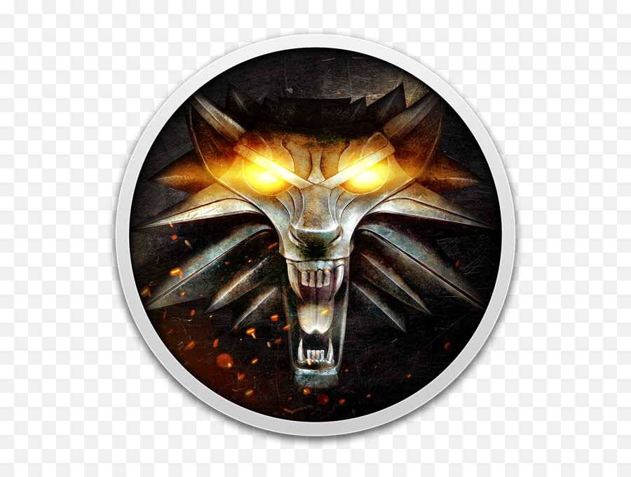 The Witcher 2 Assassins Of Kings Enhanced Edition Iphone - Witcher Medallion Gif Png,Witcher Icon