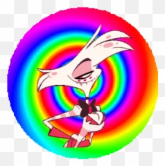 Angel Dust Hazbin Hotel Sticker - Angel Dust Hazbin Hotel Girly Png,Angel Icon For Facebook