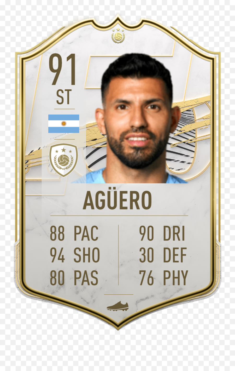 Aguero Icon Card Most Upvoted Comment Is Next Player Rfut - Aguero Icon Card Png,Mud Icon