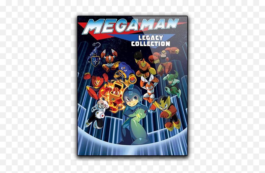 Mega Man Legacy Collection Wallpaper Posted By Ethan Peltier - Mega Man Legacy Collection Box Art Png,Mega Man Zero Icon