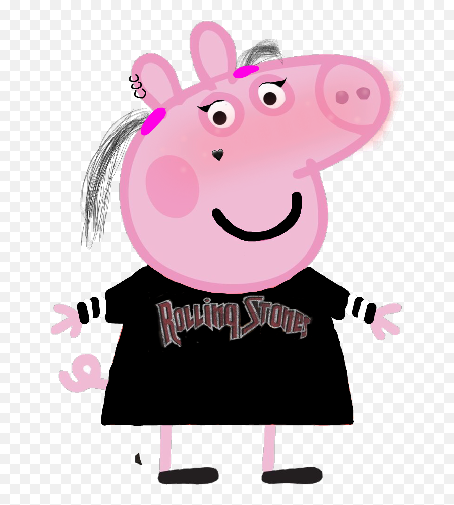 Peppa Pig Egirl - Peppa Pig As An Egirl Transparent Peppa Pig E Girl Png,Peppa Pig Png