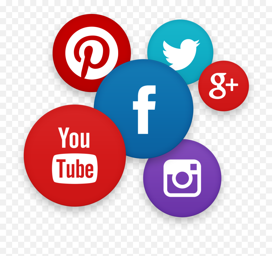 Social Media Management - Summit Marketing Group Large Social Media Icons Png,Social Media Logo Png