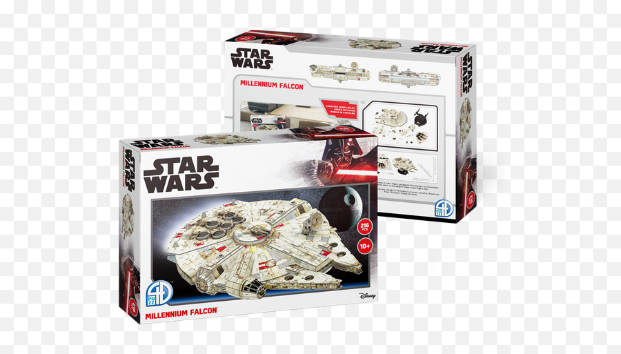 4d Star Wars Model Kits U2013 Kit - Star Wars Box Model Png,Millennium Falcon Icon