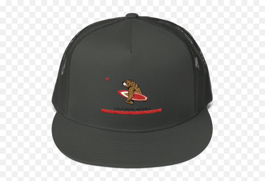 California Bear Republic Heading To Surf Mesh Back Hat - Baseball Cap Png,California Bear Png