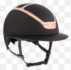 Kask Star Lady Black - Rose Kask Riding Helmet png