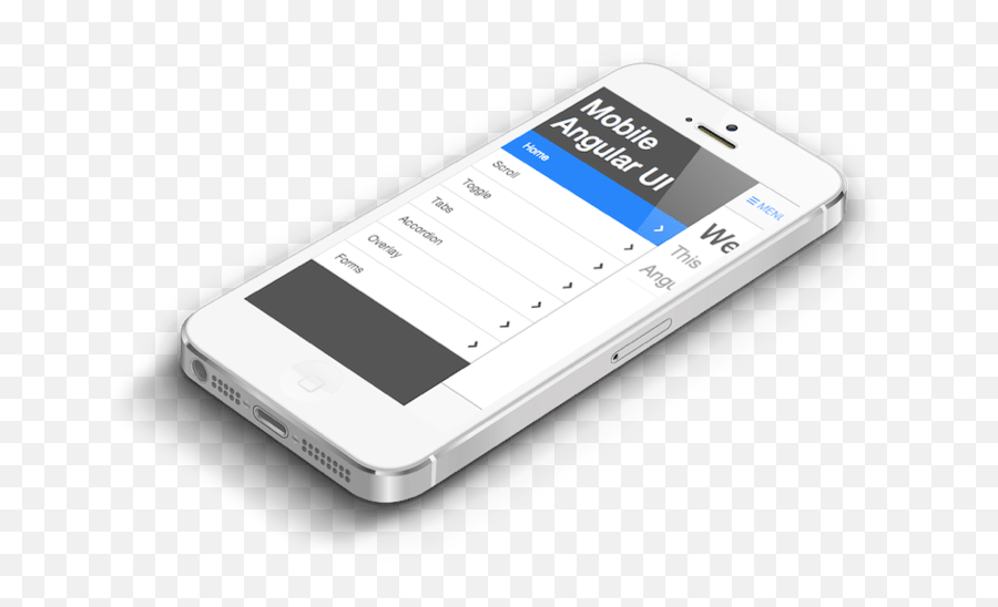 Angularjs Mobile Ui Framework With Bootstrap 3 Angular Script Png Phonegap Notification Icon
