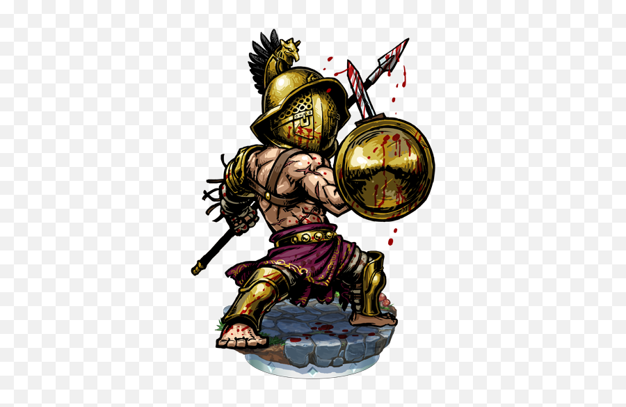 Download Gladiator Hoplomachus Ii Figure - Hoplomachus Illustration Png,Gladiator Png