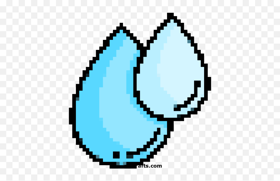 Water - Printable Pixel Art Ascii I Hate You Png,Water Drop Logo