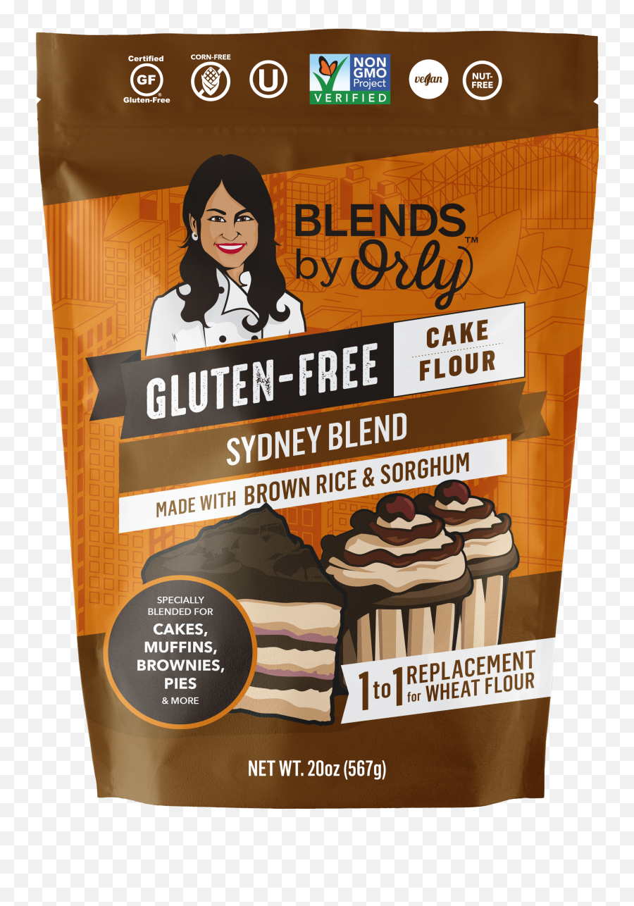 Gluten Free Cake Flour - Blends By Orly Png,Flour Png