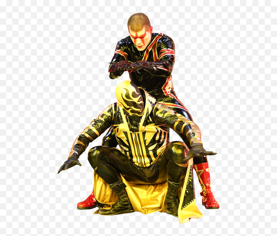 Download Stardust Wwe - Gold And Stardust Png Png Image With Wwe Goldust And Stardust Png,Stardust Png
