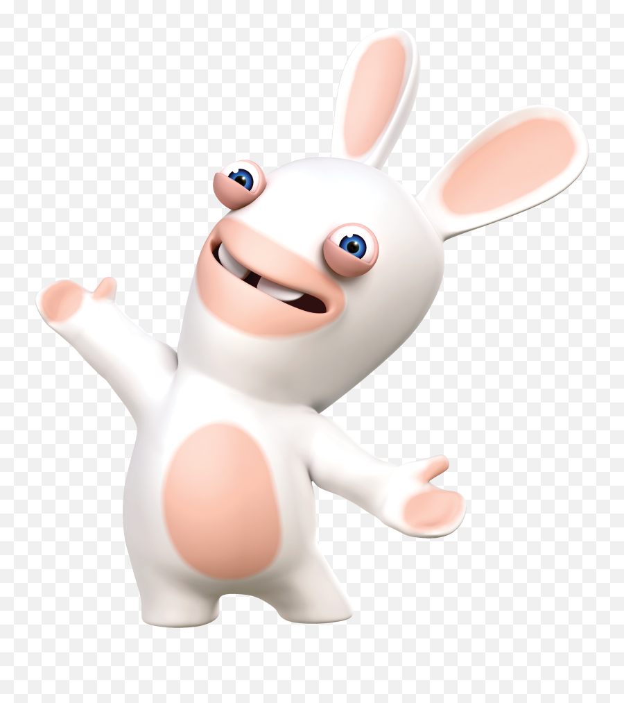 Download Ubisoft Theme Park Rabbids - Rabbids Ubisoft Png Main De Lapin Cretin,Ubisoft Png