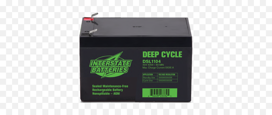 Deep Cycle Sla Battery - Electronics Png,Interstate Batteries Logo