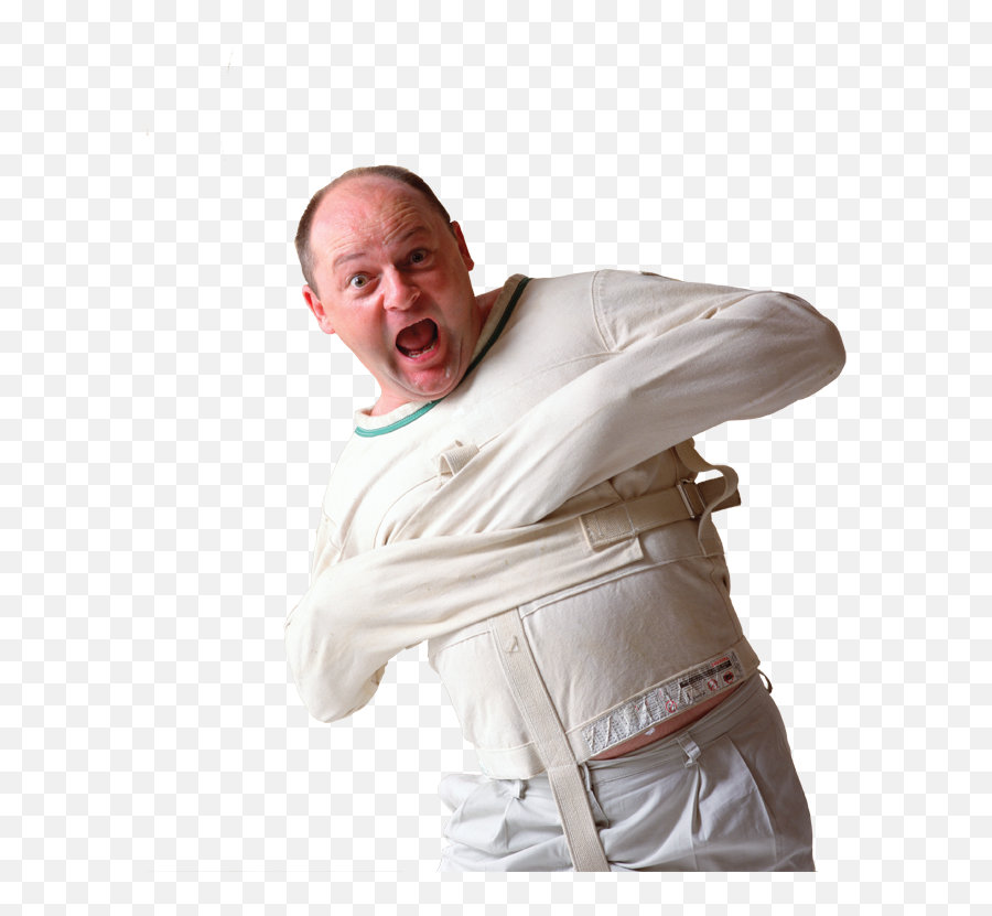 Person In A Straight Jacket Png Image - Person In Straight Jacket,Straight Jacket Png