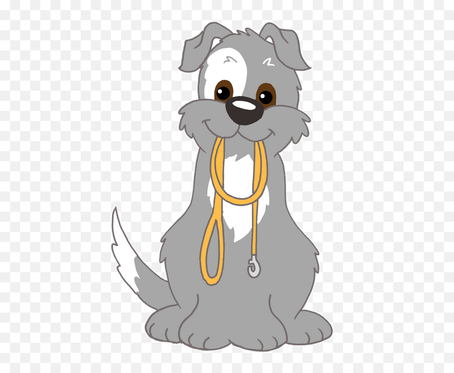 Peach - Dog With Leash Clipart Png,Leash Png