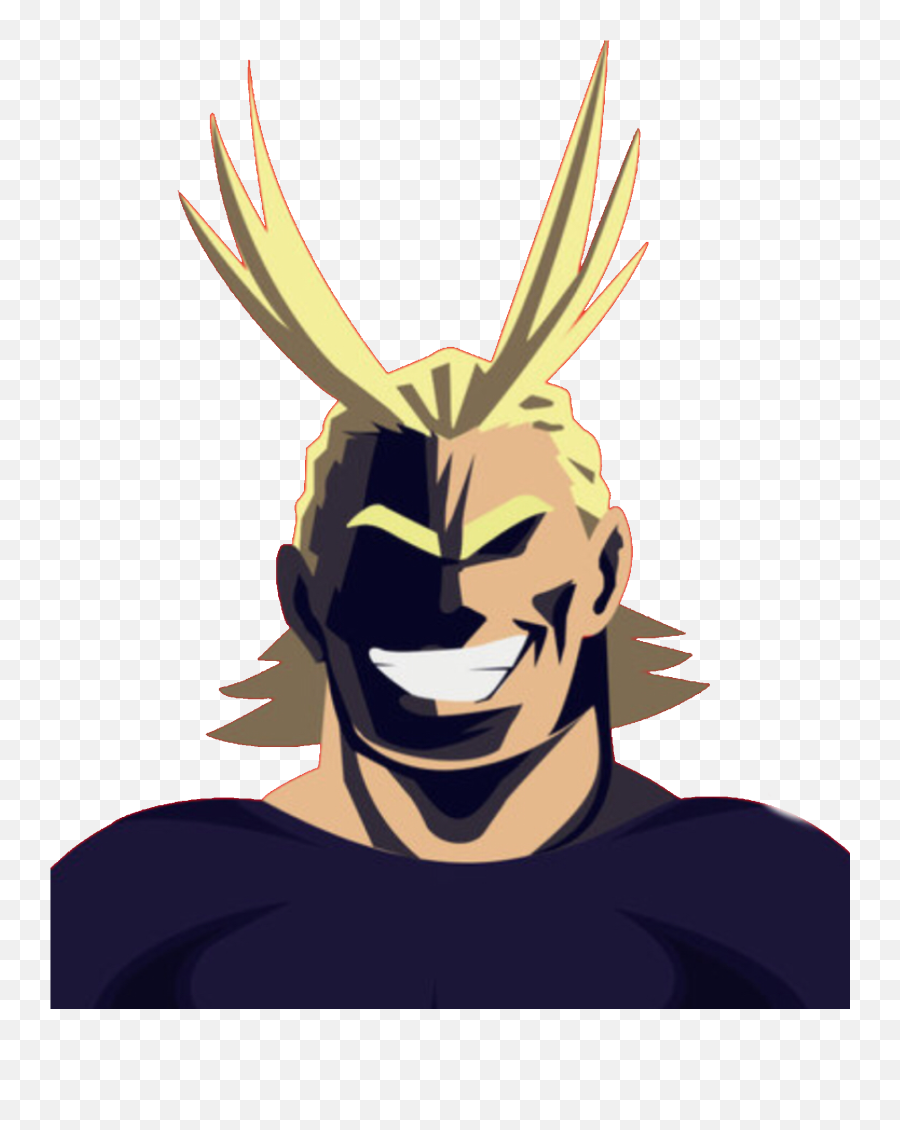 Myheroacacademia Allmight Freetoedit - All Might Wallpaper Minimalista Png,All Might Face Png