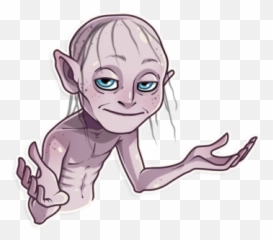 Gollum Know Who - Png Gollum,Gollum Png