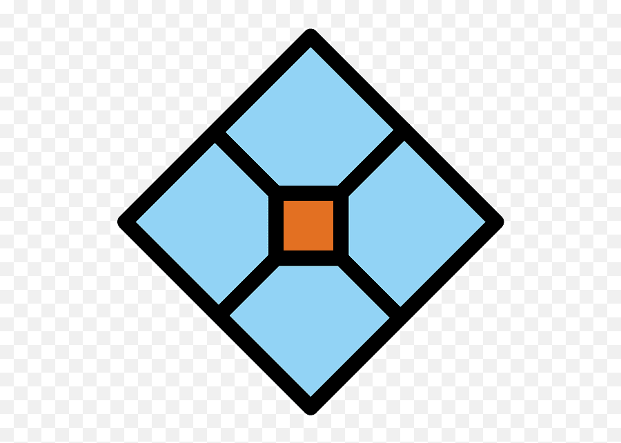 Diamond With A Dot Emoji Clipart - Abcd Icon Png,Diamond Emoji Png