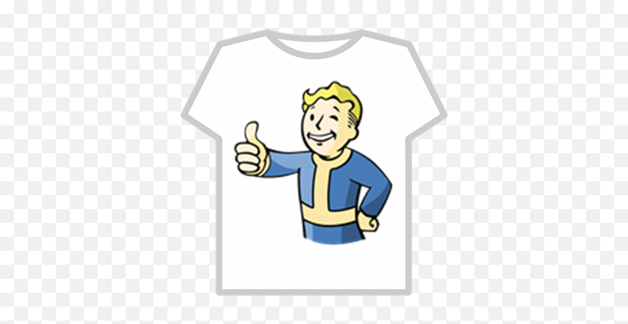 Fallout 4 Transparent T - Shirt Roblox Cool Story Bro Thumbs Up Png,Fallout 4 Logo Png