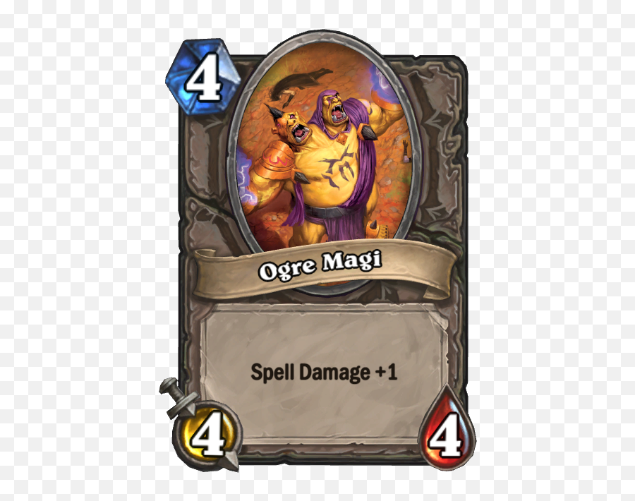 Ogre Magi - Hearthstone Card Statistics Hsreplaynet Hearthstone Magma Rager Png,Ogre Png