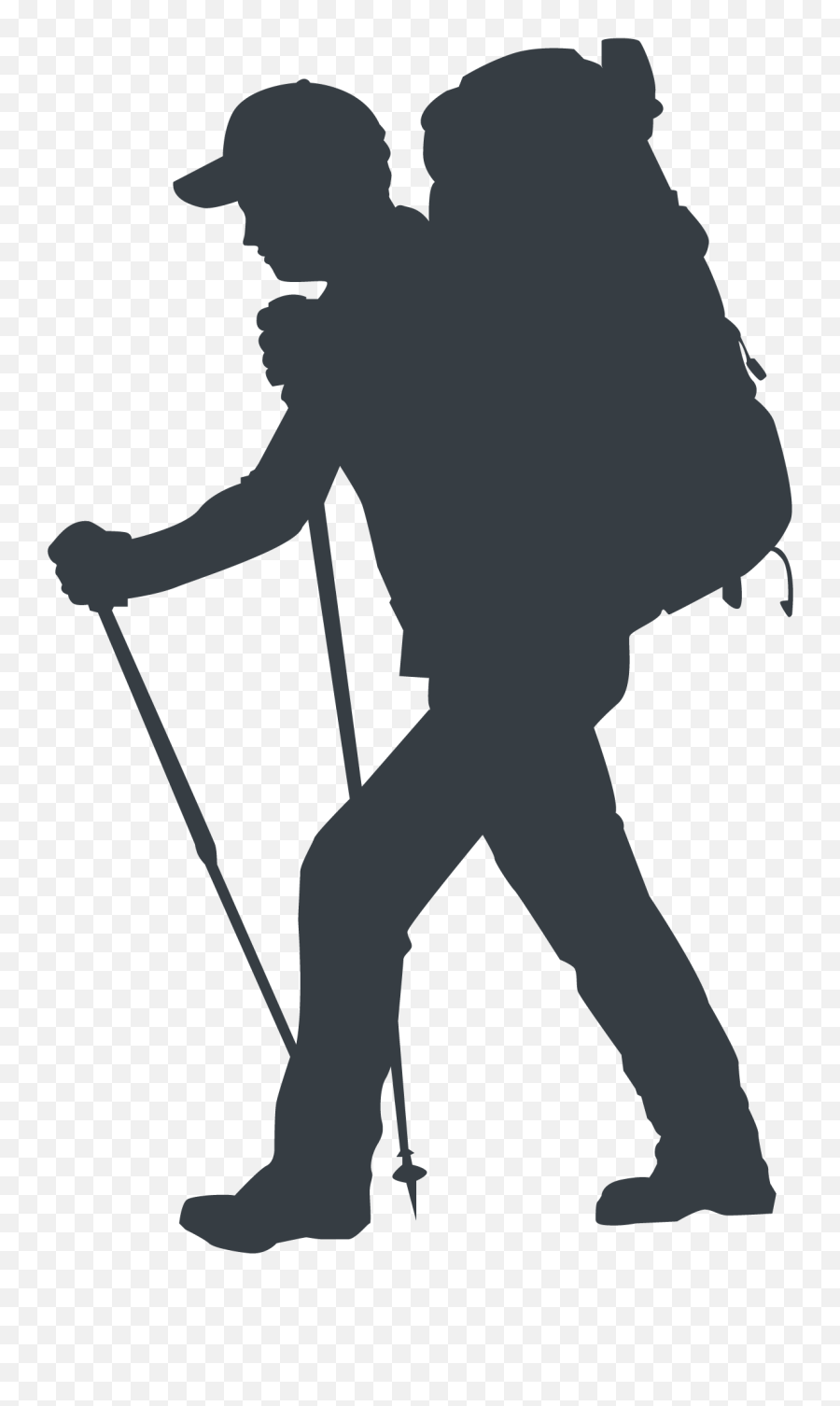Hiking - Active U0026 Safe Hiking People Png Silhouette,Walking Silhouette Png