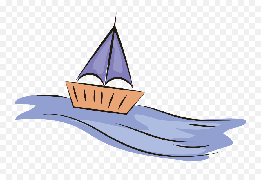 Toy Boat - Boat On Water Clipart,Boat Transparent